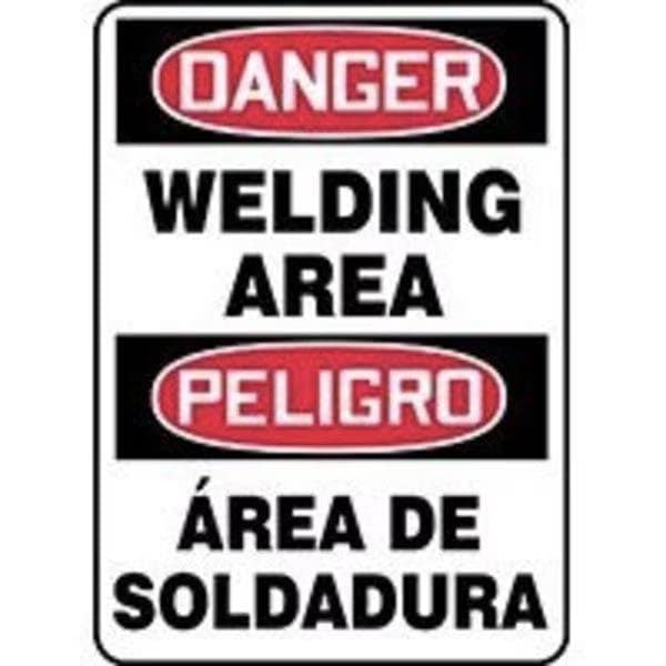 Accuform SPANISH BILINGUAL OSHA DANGER SBMWLD011XL SBMWLD011XL - main